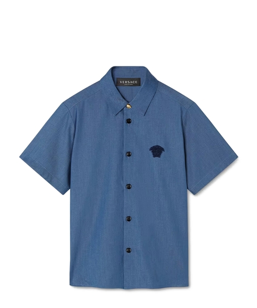 Logo embroidered shirt