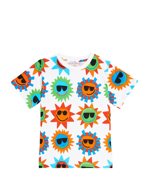 Printed short sleeve T-shirt