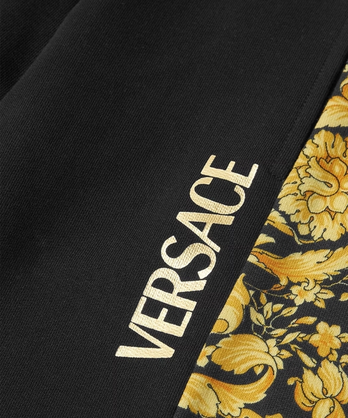 Baroque-print cotton track pants | Emporium Baroque-print cotton track pants | Emporium