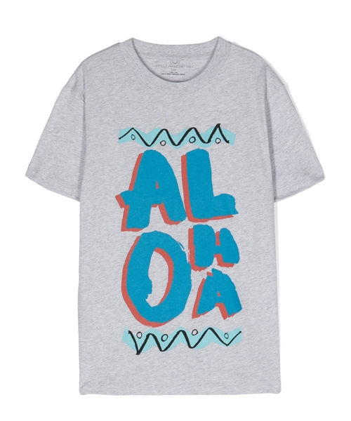 Printli qısaqol T-shirt