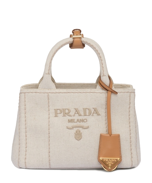 Prada linen bag best sale