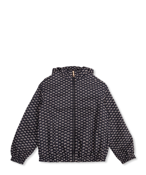 Куртка с длинными рукавами и застежкой на молнию