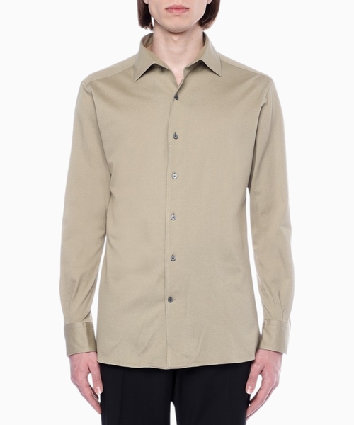 Klassik yaxalı uzunqol köynək
