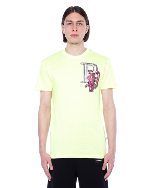Loqo printli qısaqol T-shirt