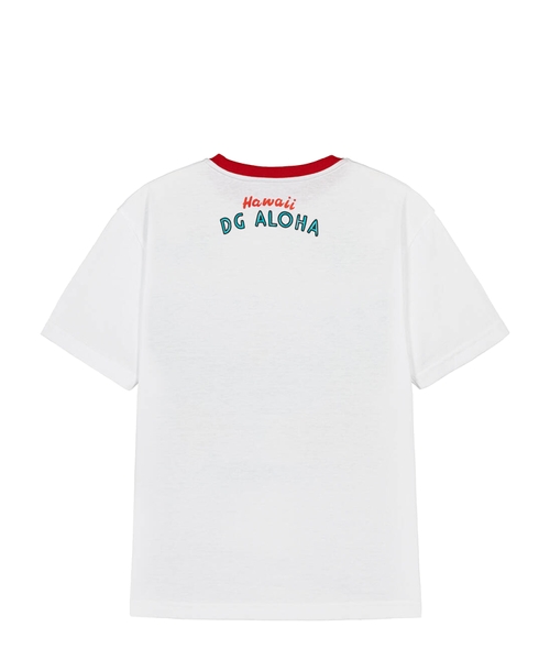 Hawaiian printed short sleeve T-shirt | Emporium
