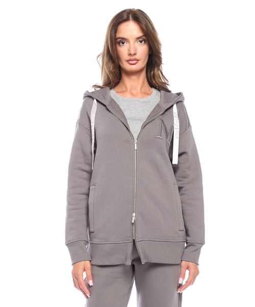 Hoodie with logo detail