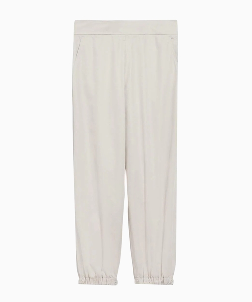 Cotton satin trousers