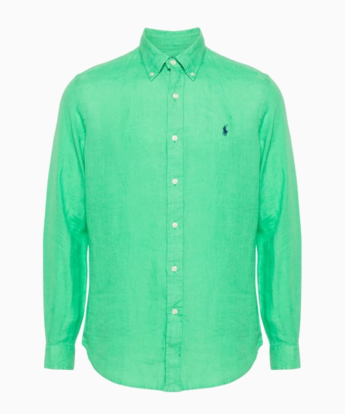 Long sleeve shirt with classic collar