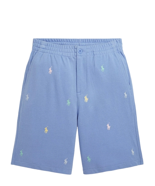 Shorts with embroidered logo