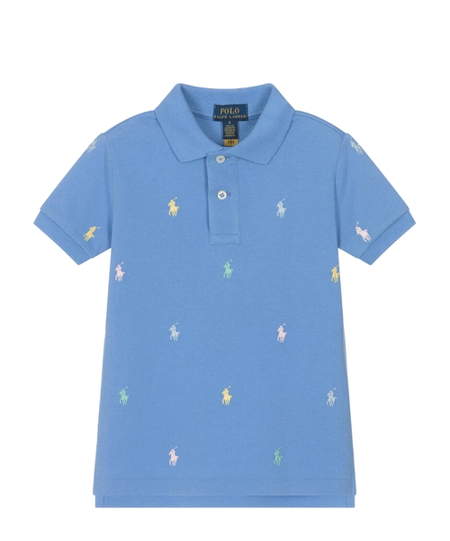 Short sleeve polo with logo embroidery | Emporium