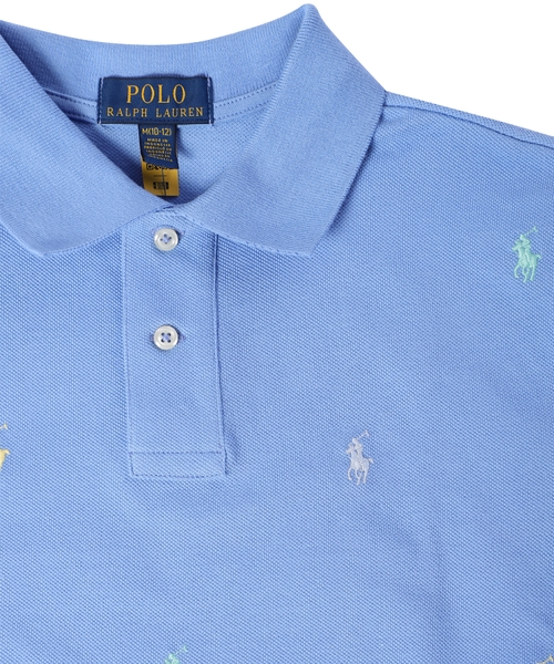 Short sleeve polo with logo embroidery | Emporium