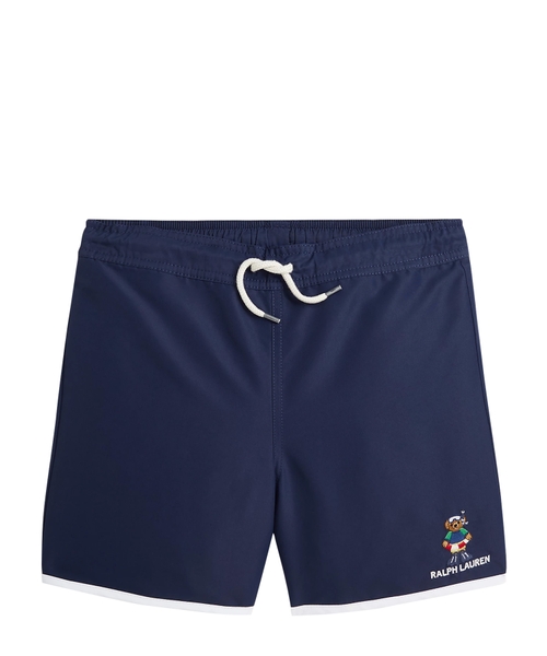 Polo Bear printli çimərlik şortu