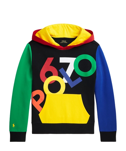Graphic printed long sleeve hoodie