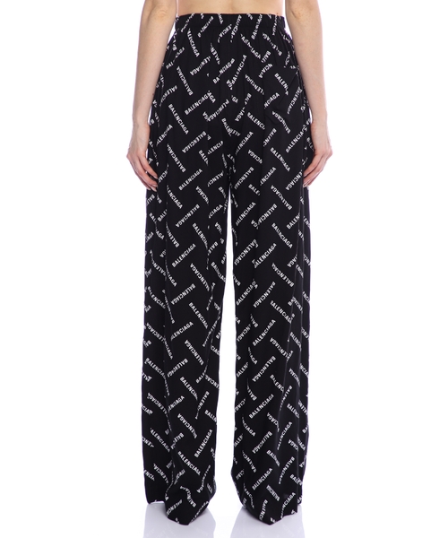 Logo printled wide-leg pants | Emporium