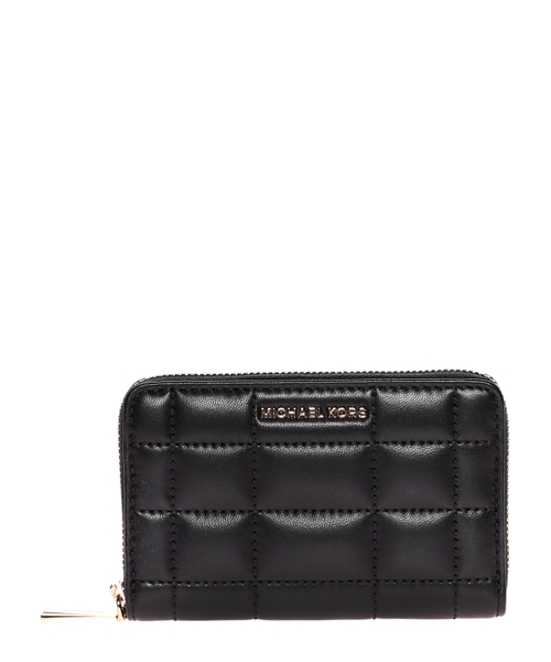 Michael hotsell Kors Black Quilted Leather Wallet