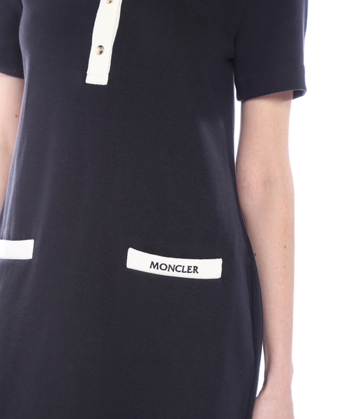 Short sleeve dress with classic collar | Emporium