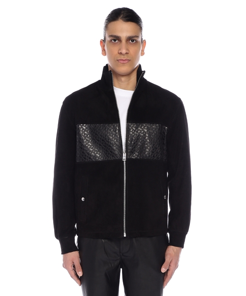 Jacket with zip fastening