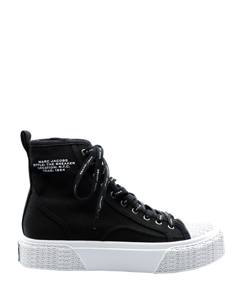 スニーカー The High Top Sneakers - Marc Jacobs - Synthetic - Black The High Top Satin Sneaker | Marc Jacobs | Official Site