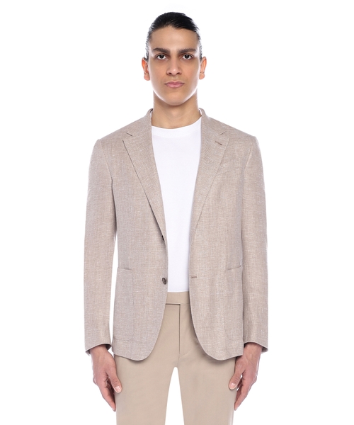 Пиджак с длинными рукавами и застежкой на пуговицы