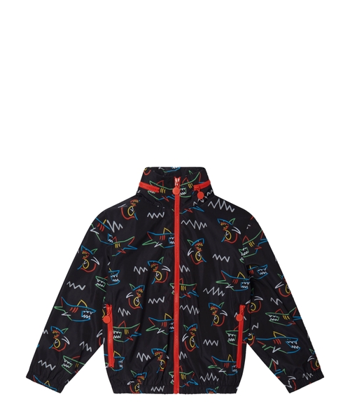 Long sleeve jacket with print