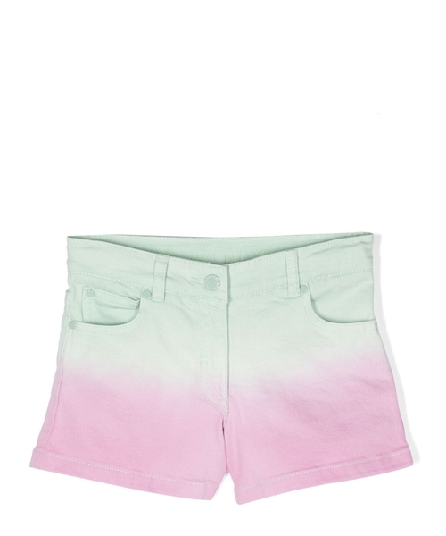 Straight-fit denim shorts