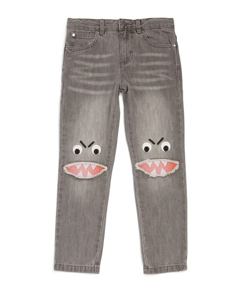 Джинсы с разрезами