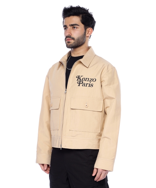 Jacket with logo print | Emporium