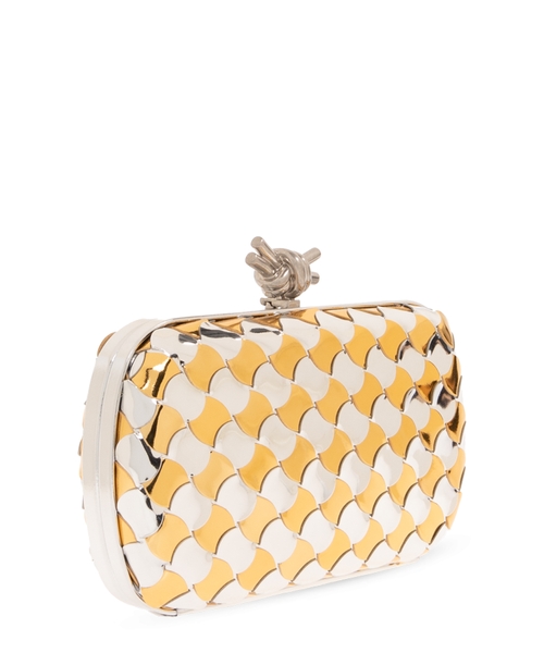 Dull gold clutch bag best sale