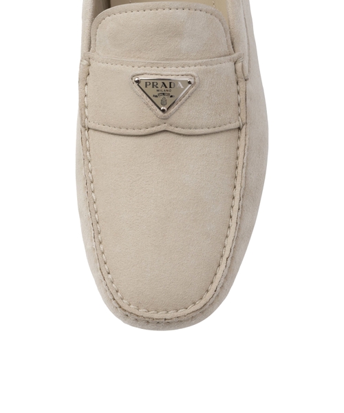 Logo suede loafers | Emporium Logo suede loafers | Emporium