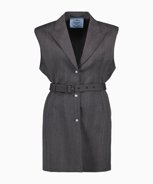 Wool mini dress