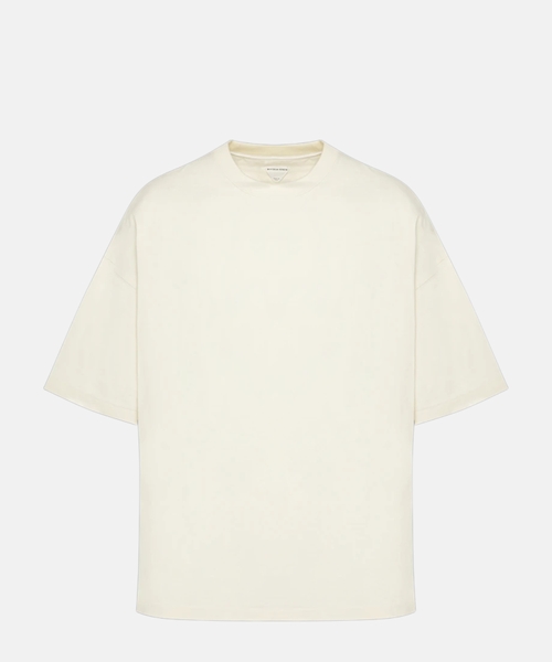 Dairəvi yaxa ilə qısaqol T-shirt