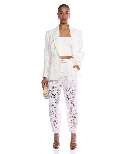 ジャケット Zimmermann SS24 'Natura Lace' blazer (9550JS241 IVO) Natura lace jacket | Emporium