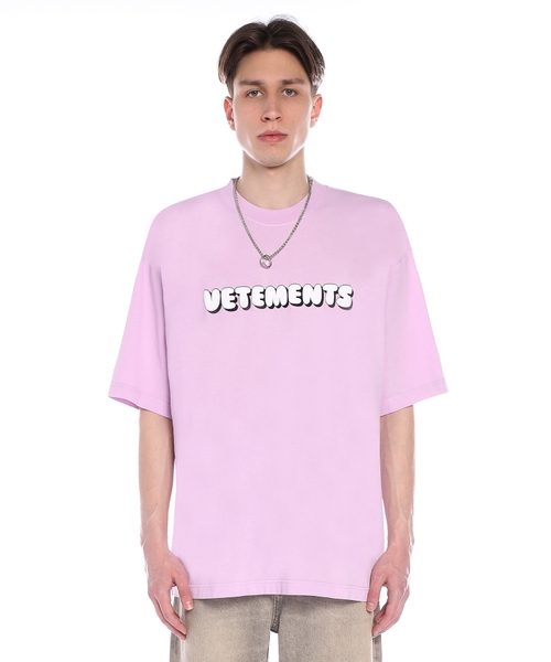 Short sleeve T-shirt with logo print