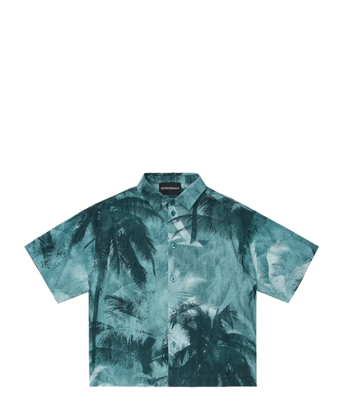 Short sleeves shirt with print