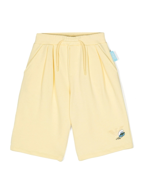 Elasticated shorts with logo detail