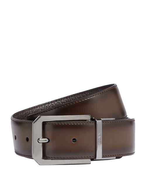 İkitərəfli dəri kəmər