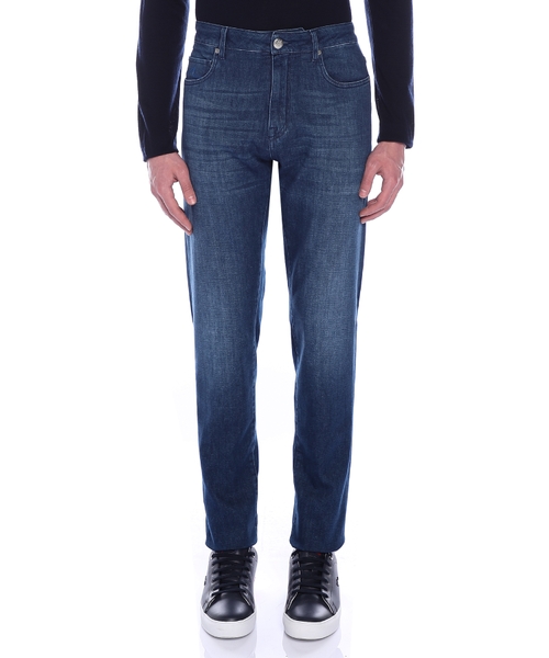 Джинсы прямого кроя