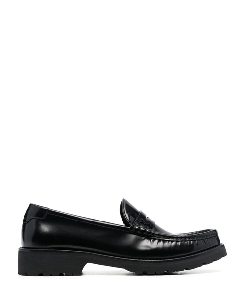 Leather loafers