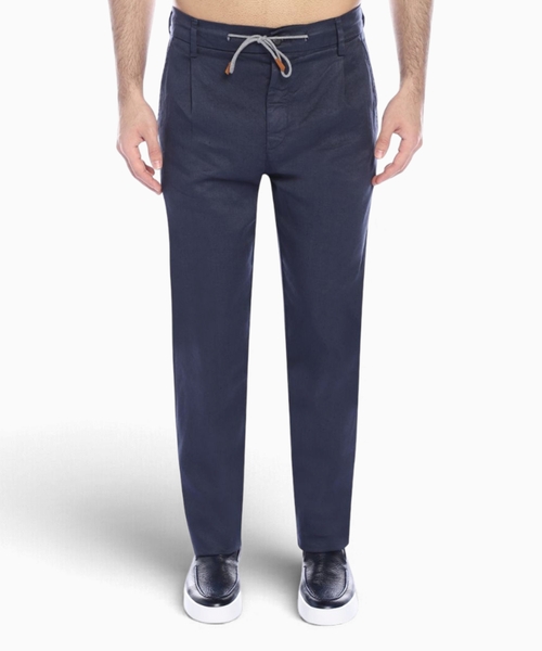 Trousers with elastic waist