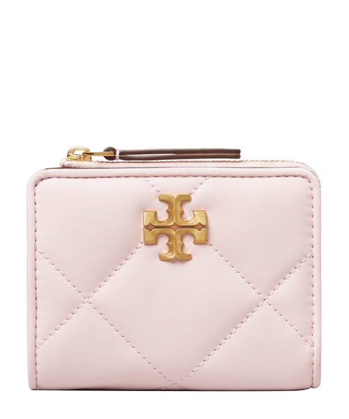 折りたたみ財布 TORY BURCH KIRA DIAMOND LEATHER ZIPPED WALLET Tory Burch Kira Diamond Quilt Zip Continental Wallet | Black