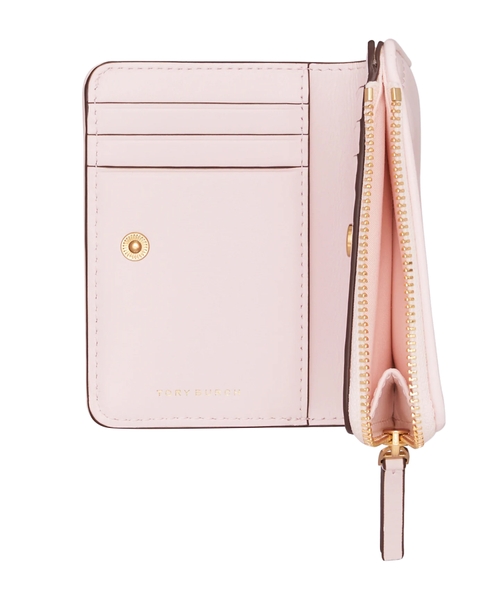 折りたたみ財布 TORY BURCH KIRA DIAMOND LEATHER ZIPPED WALLET Tory Burch Kira Diamond Quilted Leather Zip Card Case