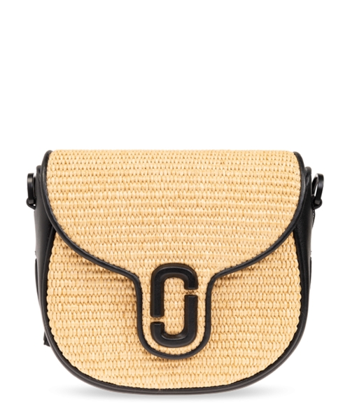 The Small Woven J Marc Saddle bag