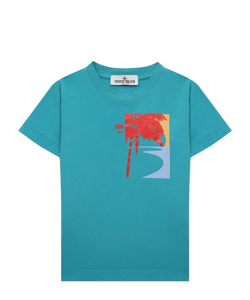 Printed cotton T-shirt