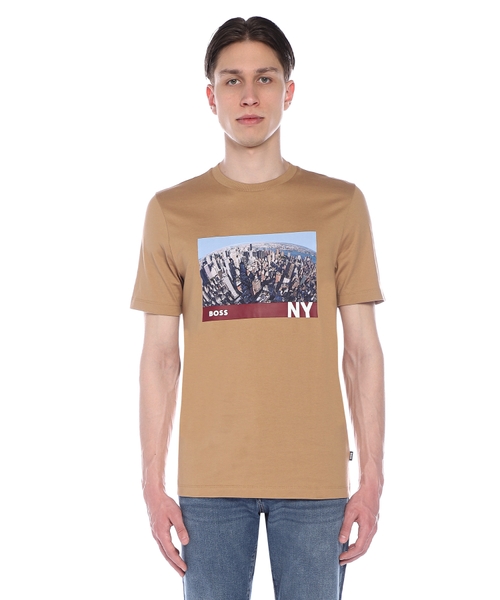 Printed short sleeve T-shirt