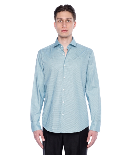 Рубашка с длинными рукавами и классическим воротником