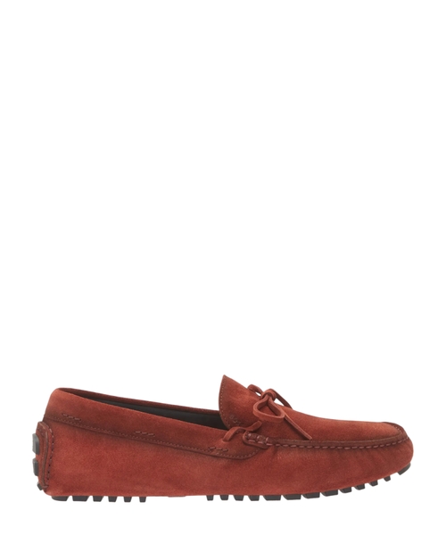 Suede moccasins