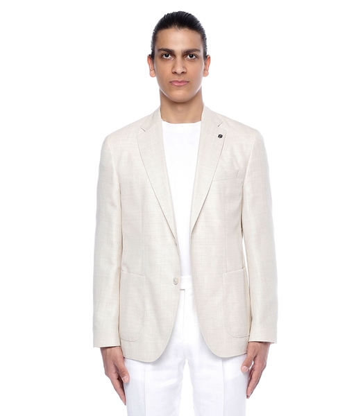 Düyməli bağlanma ilə uzunqol pencək