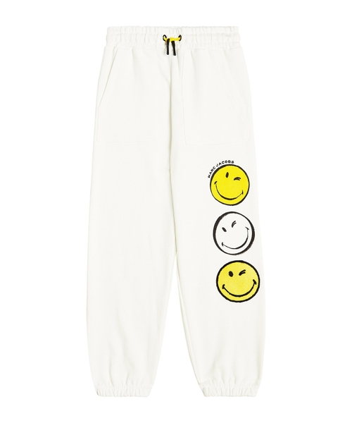 Printli elastik belli idman üslublu şalvar