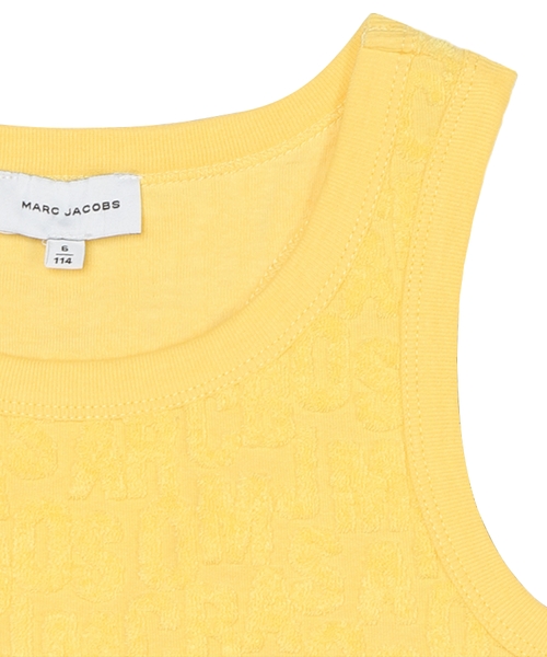 ★Matin Kim★ UNBALANCE TYPO LOGO CROP TOP IN YELLOW MK2511T UNBALANCE TYPO LOGO CROP TOP IN YELLOW – Matin Kim