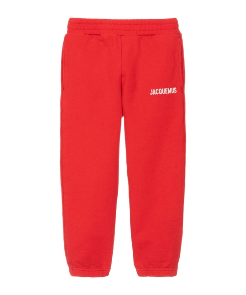 Logo printed cotton jogging pants